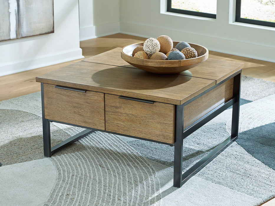 Montia Lift-Top Coffee Table - Levi's Discount Furniture (Vineland, NJ)