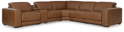 Magic Man 5-Piece Power Reclining Sectional - Levi's Discount Furniture (Vineland, NJ)
