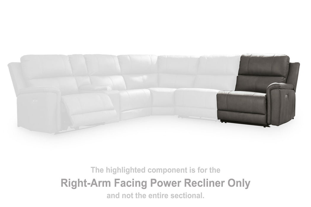 Bleckley Power Reclining Sectional - Levi's Discount Furniture (Vineland, NJ)