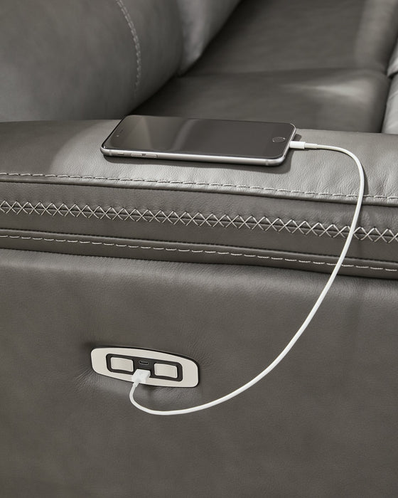 Bleckley Power Reclining Sectional - Levi's Discount Furniture (Vineland, NJ)