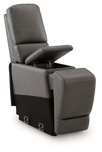 5Z - Pittson Power Reclining Sectional - Levi's Discount Furniture (Vineland, NJ)