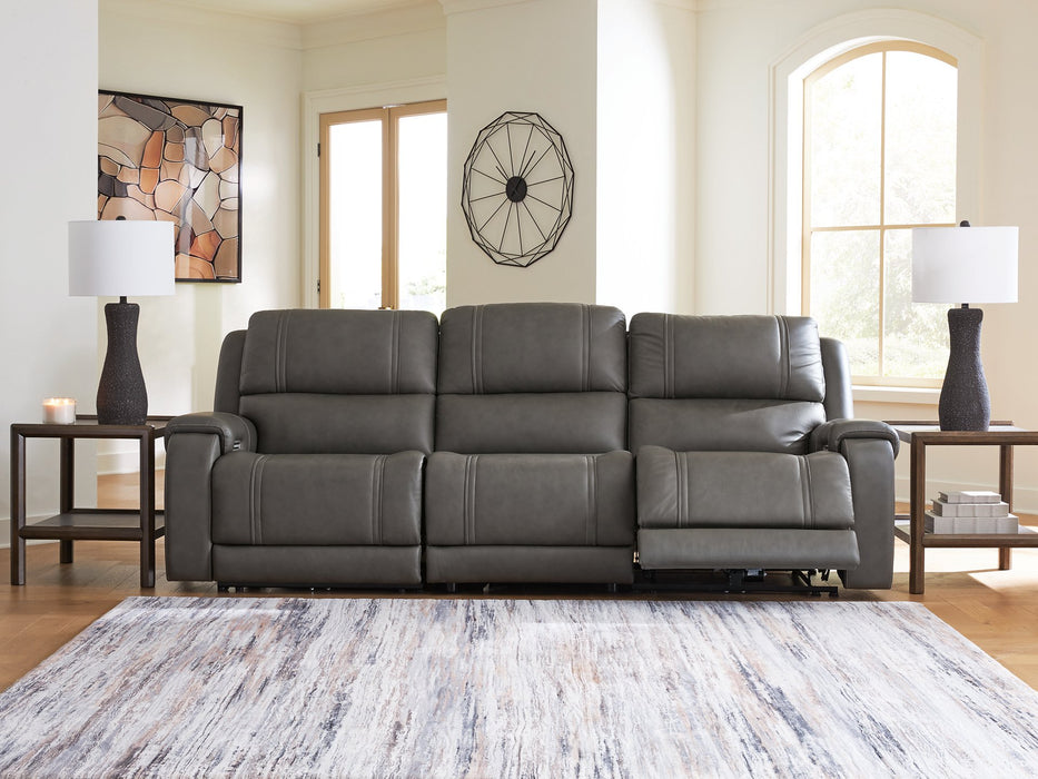 5Z - Pittson Power Sectional Reclining Sofa - Levi's Discount Furniture (Vineland, NJ)
