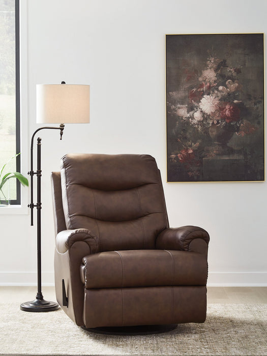 Flynwood Swivel Glider Recliner - Levi's Discount Furniture (Vineland, NJ)