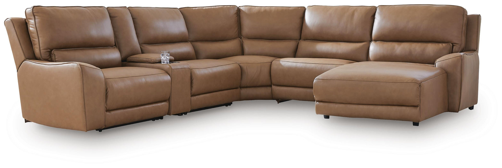 DeepWakes Power Reclining Sectional with Chaise - Levi's Discount Furniture (Vineland, NJ)