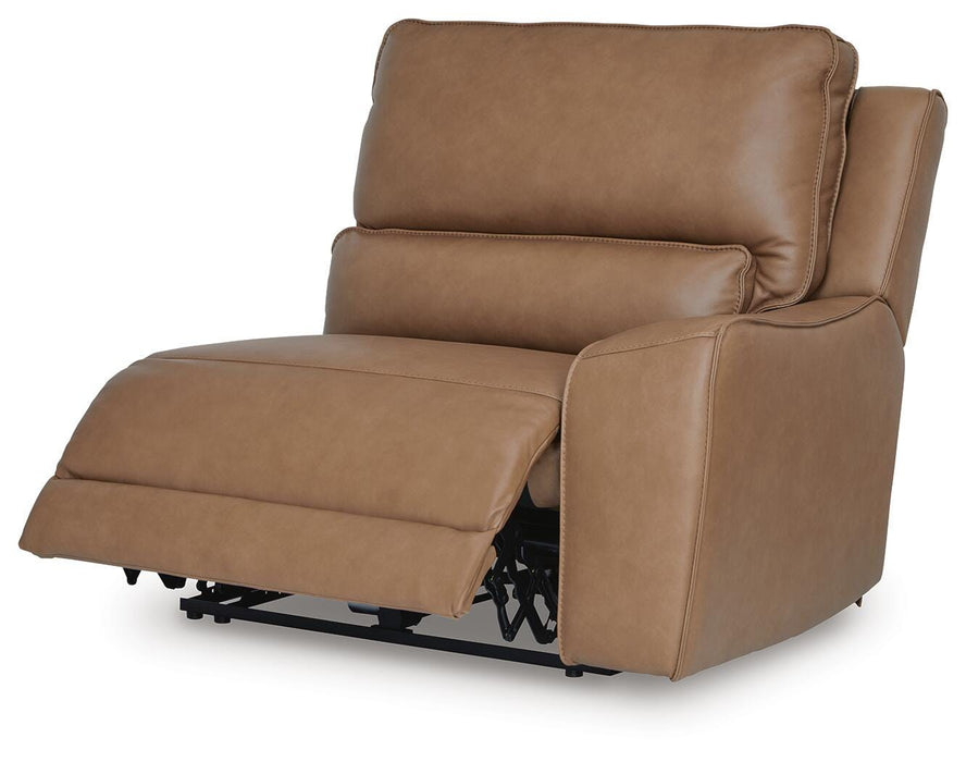 DeepWakes Power Reclining Sectional with Chaise - Levi's Discount Furniture (Vineland, NJ)