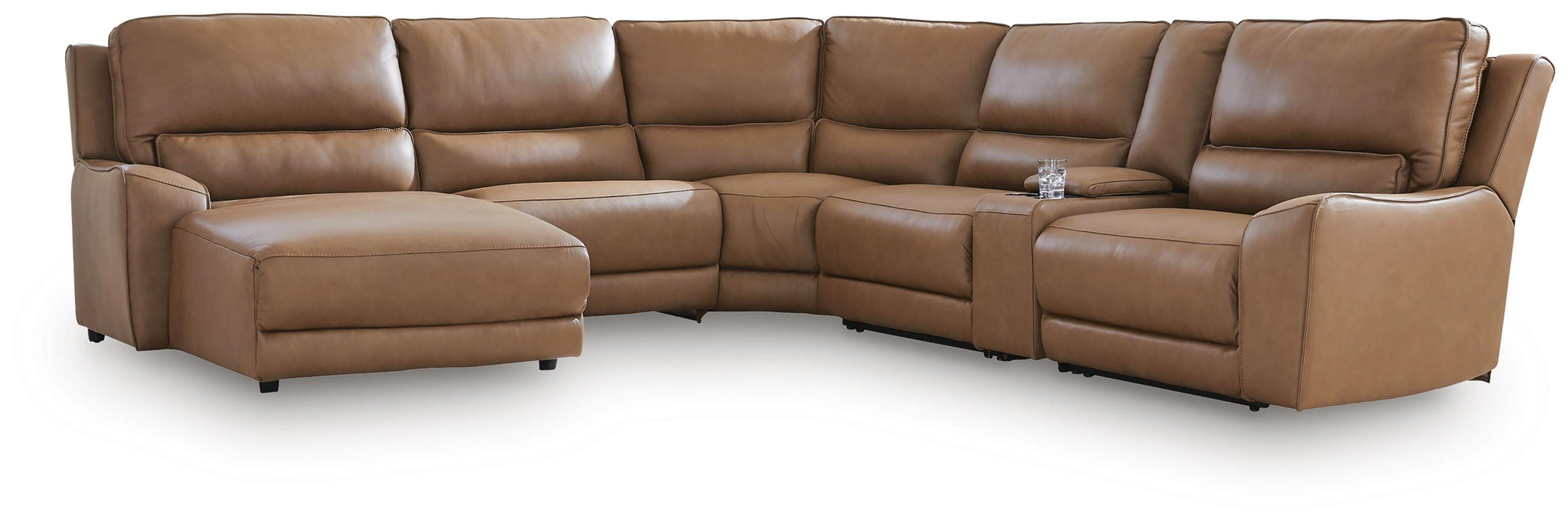 DeepWakes Power Reclining Sectional with Chaise - Levi's Discount Furniture (Vineland, NJ)