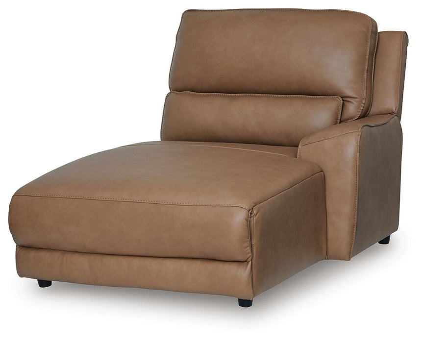 DeepWakes Power Reclining Sectional with Chaise - Levi's Discount Furniture (Vineland, NJ)