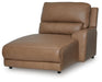 DeepWakes Power Reclining Sectional with Chaise - Levi's Discount Furniture (Vineland, NJ)