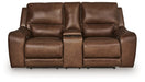 DeepWakes Power Reclining Loveseat with Console - Levi's Discount Furniture (Vineland, NJ)