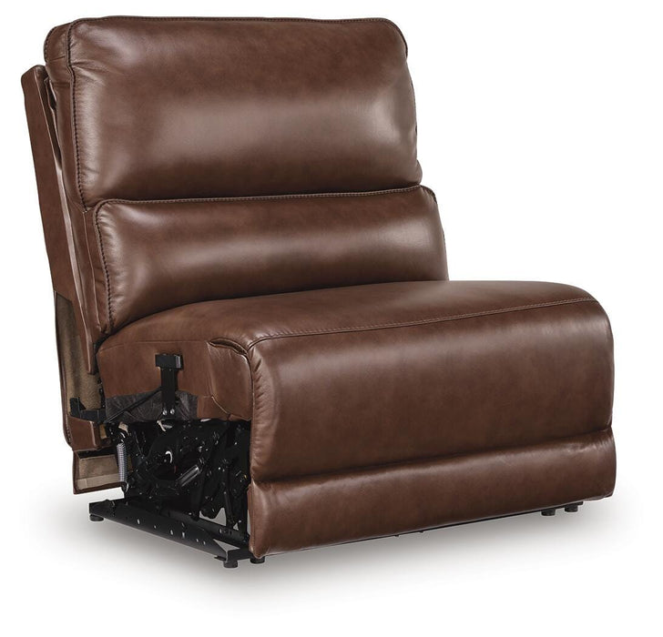 DeepWakes Power Reclining Sectional with Chaise - Levi's Discount Furniture (Vineland, NJ)
