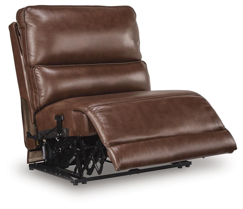 DeepWakes Power Reclining Sectional with Chaise - Levi's Discount Furniture (Vineland, NJ)