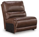 DeepWakes Reclining Sectional with Storage Console - Levi's Discount Furniture (Vineland, NJ)
