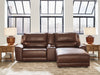 DeepWakes Power Reclining Sectional with Chaise - Levi's Discount Furniture (Vineland, NJ)
