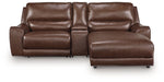 DeepWakes Power Reclining Sectional with Chaise - Levi's Discount Furniture (Vineland, NJ)