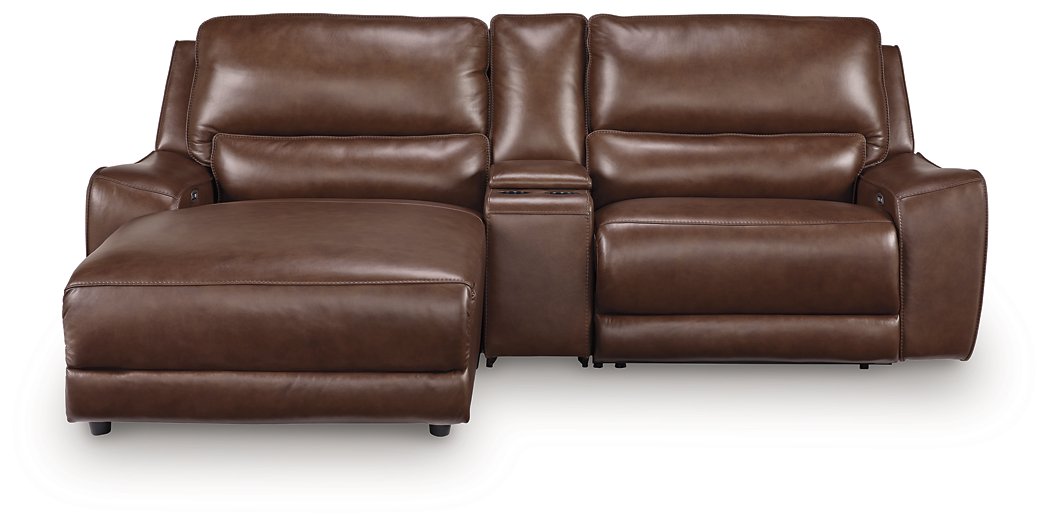 DeepWakes Power Reclining Sectional with Chaise - Levi's Discount Furniture (Vineland, NJ)