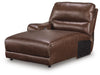 DeepWakes Power Reclining Sectional with Chaise - Levi's Discount Furniture (Vineland, NJ)