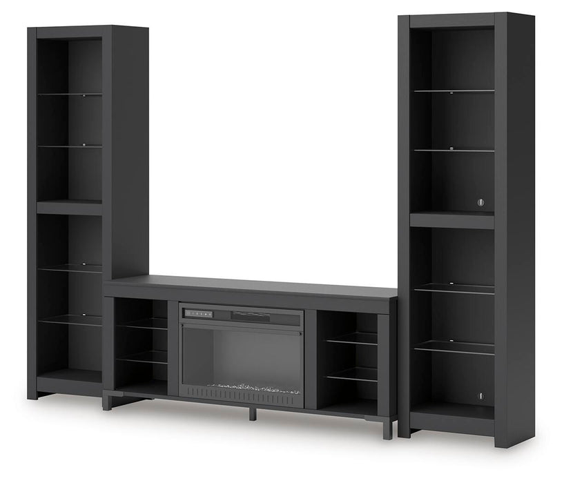 Cayberry Entertainment Center with Electric Fireplace - Levi's Discount Furniture (Vineland, NJ)