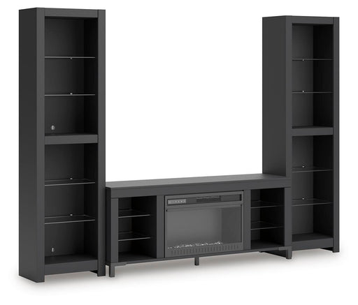 Cayberry Entertainment Center with Electric Fireplace - Levi's Discount Furniture (Vineland, NJ)