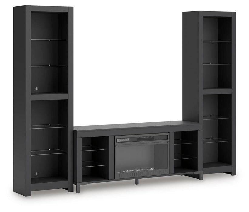 Cayberry Entertainment Center with Electric Fireplace - Levi's Discount Furniture (Vineland, NJ)