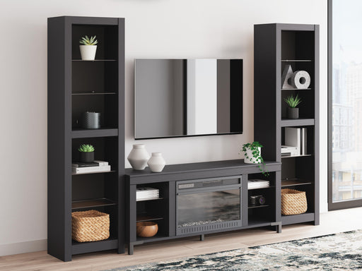 Cayberry Entertainment Center with Electric Fireplace - Levi's Discount Furniture (Vineland, NJ)