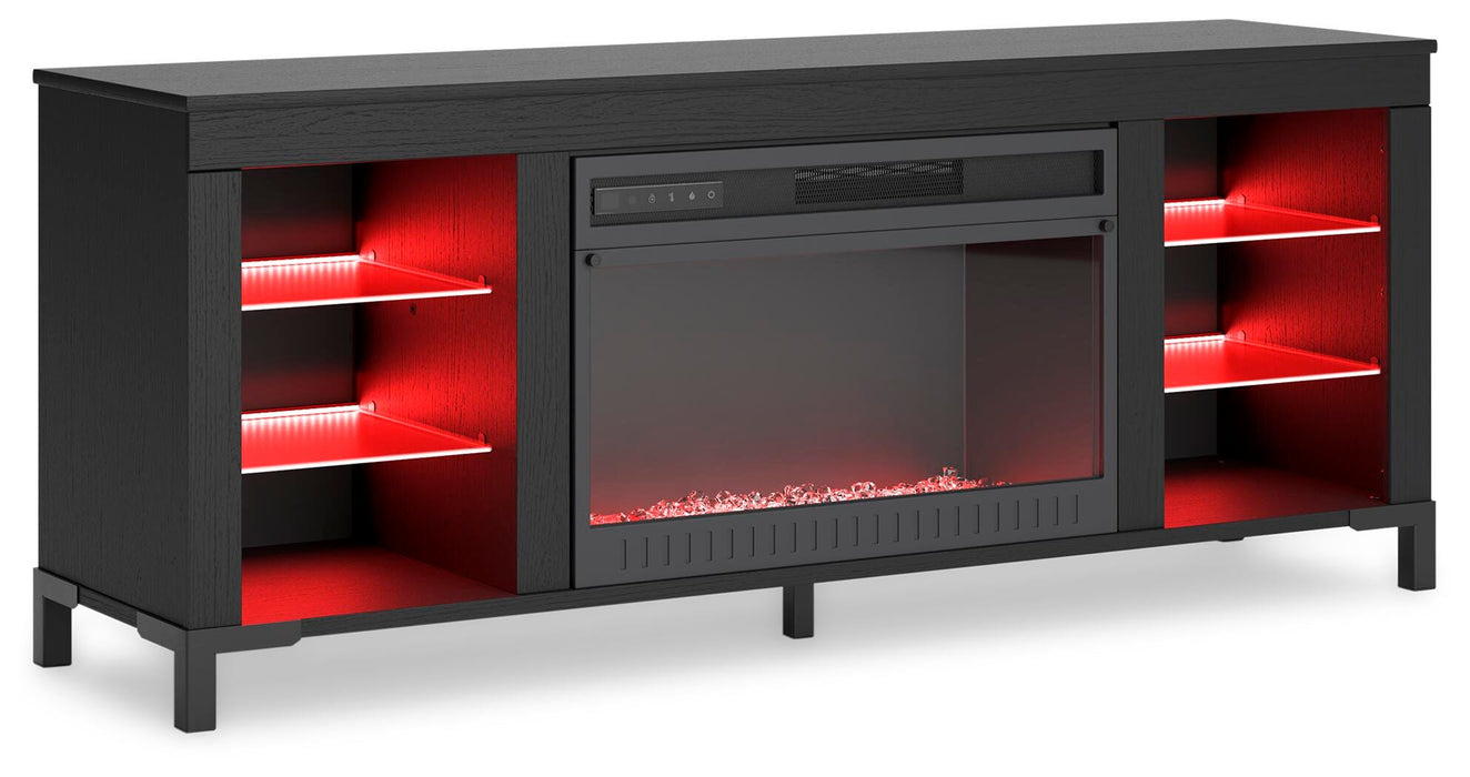 Cayberry 60" TV Stand with Electric Fireplace - Levi's Discount Furniture (Vineland, NJ)