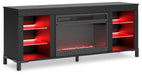 Cayberry 60" TV Stand with Electric Fireplace - Levi's Discount Furniture (Vineland, NJ)