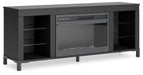 Cayberry 60" TV Stand with Electric Fireplace - Levi's Discount Furniture (Vineland, NJ)