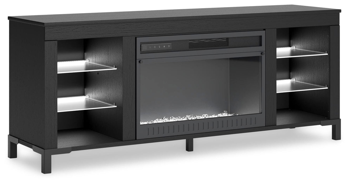 Cayberry 60" TV Stand with Electric Fireplace - Levi's Discount Furniture (Vineland, NJ)