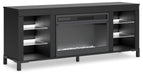 Cayberry 60" TV Stand with Electric Fireplace - Levi's Discount Furniture (Vineland, NJ)