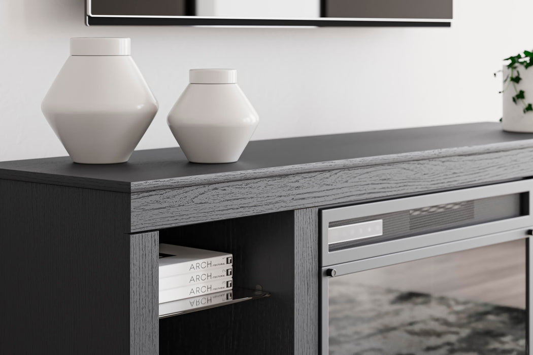 Cayberry 60" TV Stand with Electric Fireplace - Levi's Discount Furniture (Vineland, NJ)