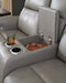 5Z-Comfort Power Reclining Loveseat with Console - Levi's Discount Furniture (Vineland, NJ)