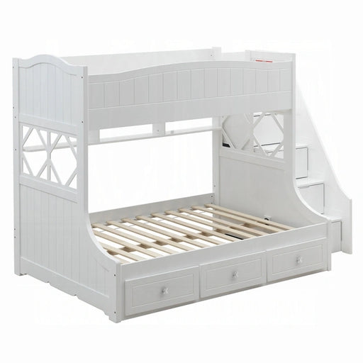 Meyer Twin-Full Bunk Bed With Storage - Levi's Discount Furniture (Vineland, NJ)