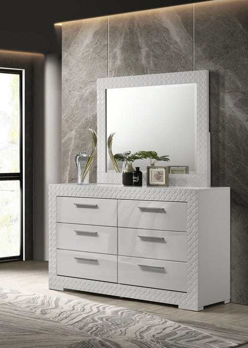 Ives Dresser with Mirror - Levi's Discount Furniture (Vineland, NJ)