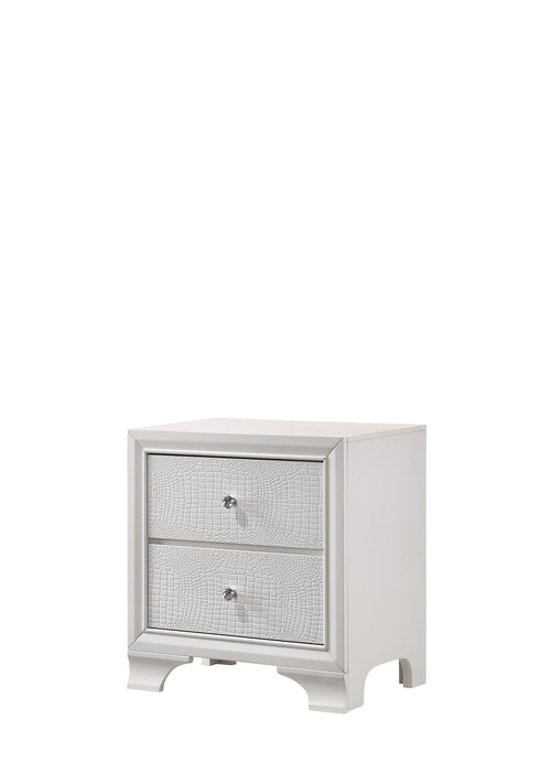 Lyssa Nightstand Frost - Levi's Discount Furniture (Vineland, NJ)