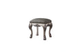 Dresden Vintage Bone White & PU Vanity Stool - Levi's Discount Furniture (Vineland, NJ)