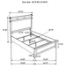 Hazlewood Panel Bed - Levi's Discount Furniture (Vineland, NJ)