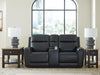5Z-Comfort Power Reclining Loveseat with Console - Levi's Discount Furniture (Vineland, NJ)