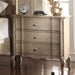 Acme Chelmsford 3-Drawer Nightstand in Antique Taupe 26053 - Levi's Discount Furniture (Vineland, NJ)
