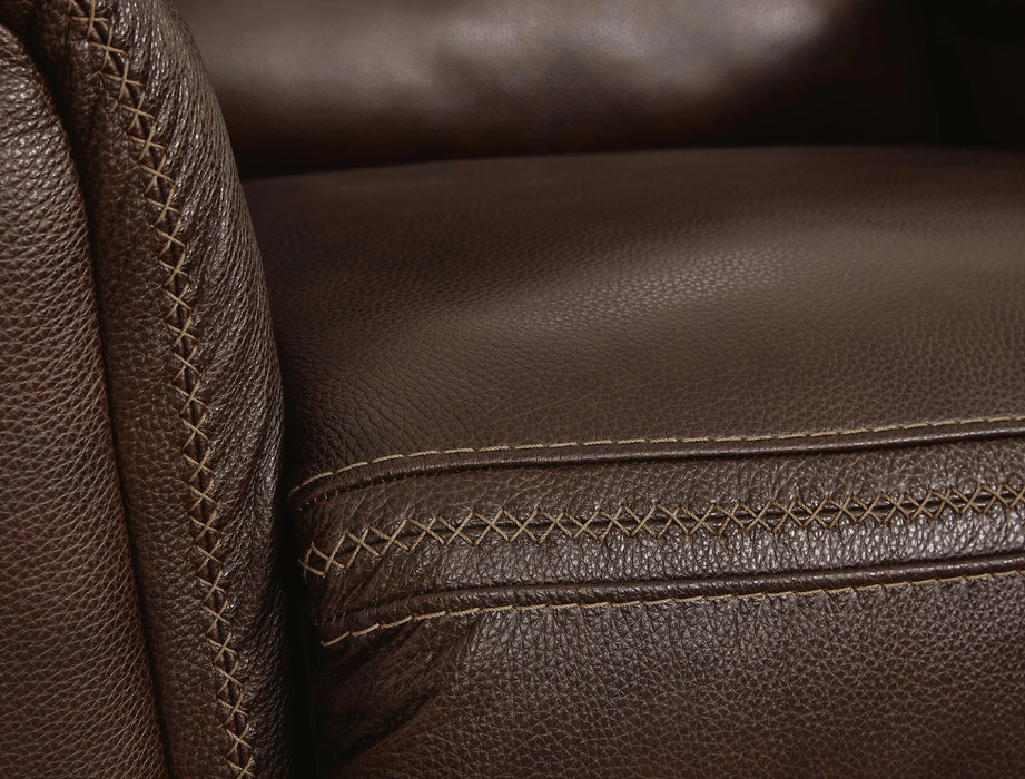 Alessandro Power Reclining Loveseat with Console - Levi's Discount Furniture (Vineland, NJ)
