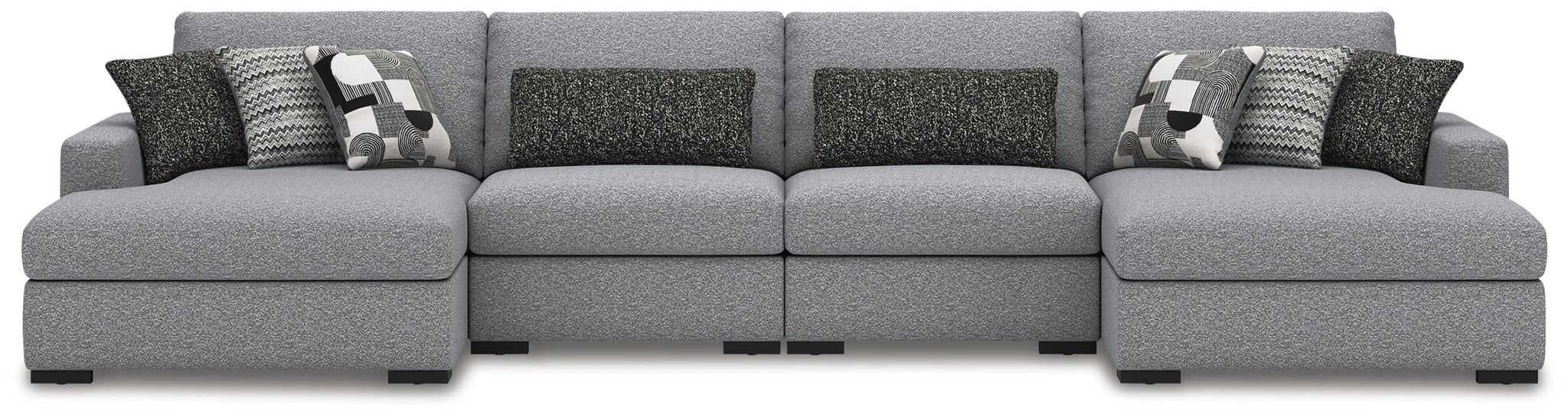 Bealton Sectional with Double Chaise - Levi's Discount Furniture (Vineland, NJ)