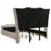 Lorient Wingback Bed with LED Lighting - Levi's Discount Furniture (Vineland, NJ)