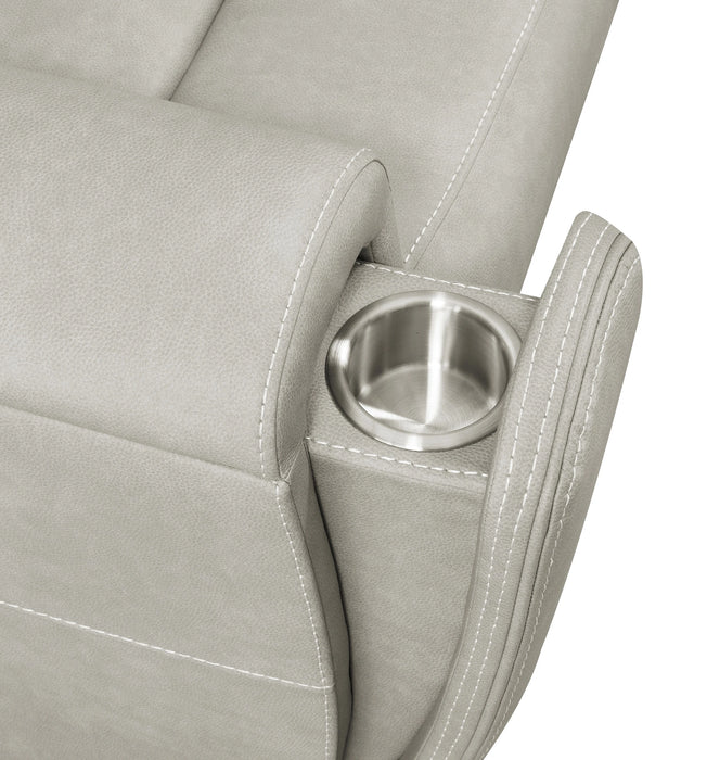 Brickston Triple Power Swivel Glider Recliner - Levi's Discount Furniture (Vineland, NJ)