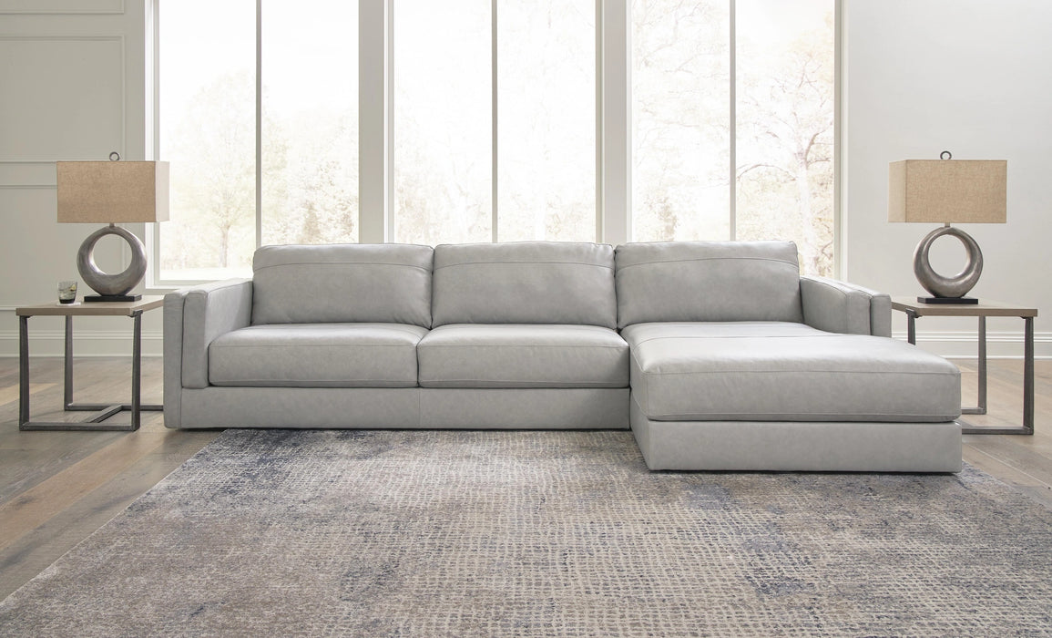 Amiata Sectional with Chaise - Levi's Discount Furniture (Vineland, NJ)