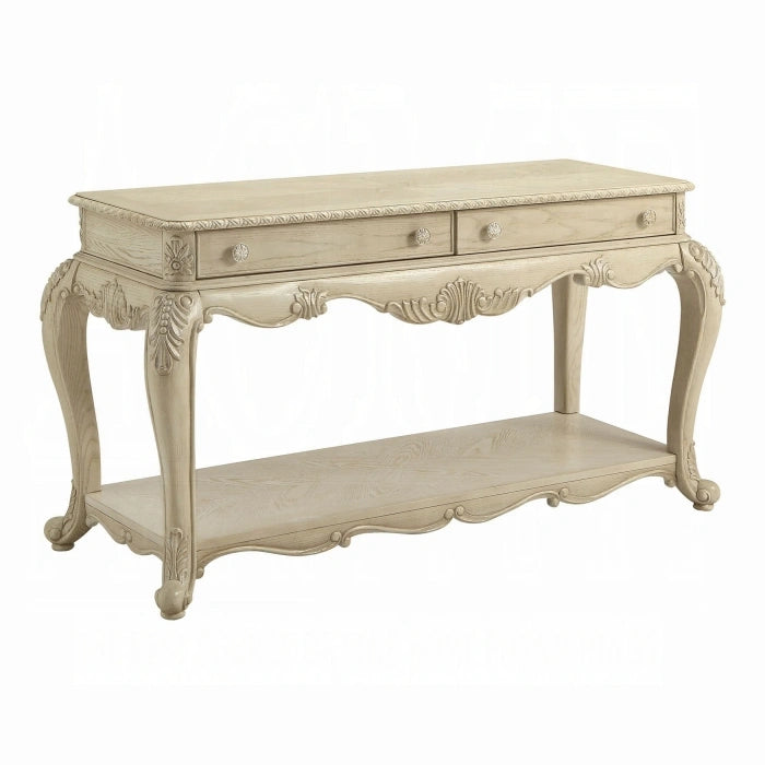 Ragenardus Antique White Sofa Table - Levi's Discount Furniture (Vineland, NJ)