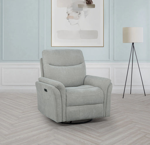 Adler Power Swivel Glider Recliner - Levi's Discount Furniture (Vineland, NJ)