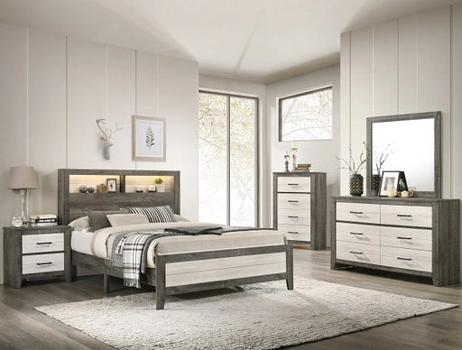 RHETT QUEEN PLATFORM BED IN 1 BOX - Levi's Discount Furniture (Vineland, NJ)
