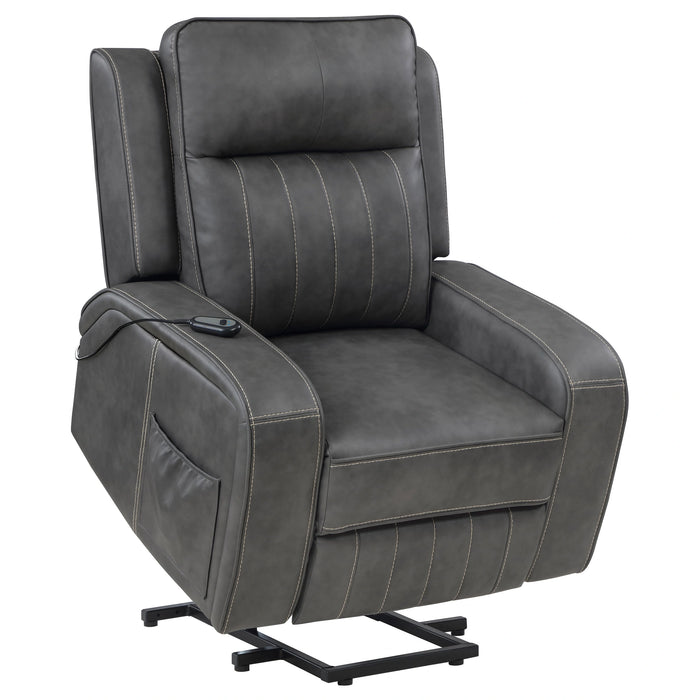 Raelynn Power Lift Recliner - Levi's Discount Furniture (Vineland, NJ)