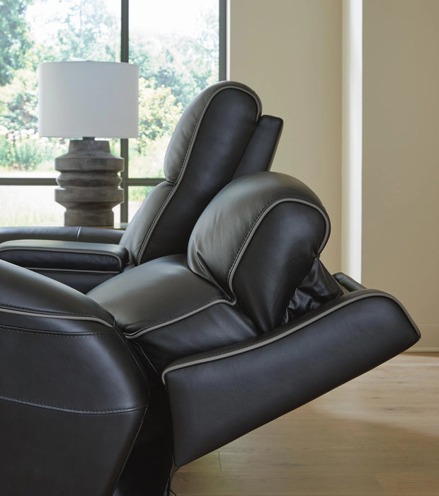 5Z-Comfort Power Reclining Loveseat with Console - Levi's Discount Furniture (Vineland, NJ)