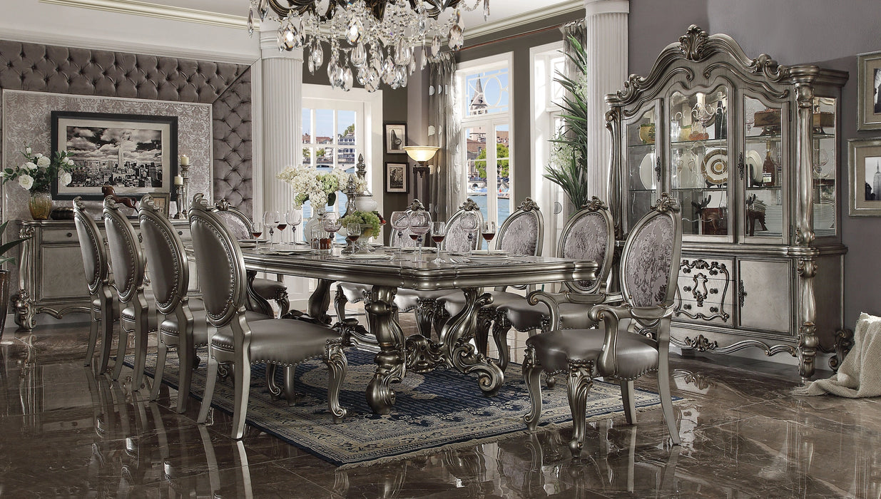 Versailles Antique Platinum Dining Table - Levi's Discount Furniture (Vineland, NJ)