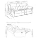 Bahrain Power Reclining Sofa - Levi's Discount Furniture (Vineland, NJ)